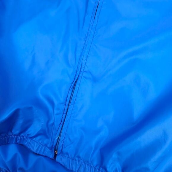 PEARL IZUMI Windbreaker Cycling Jacket Reflective Biking XL 90s Colorblock Blue - Picture 10 of 11